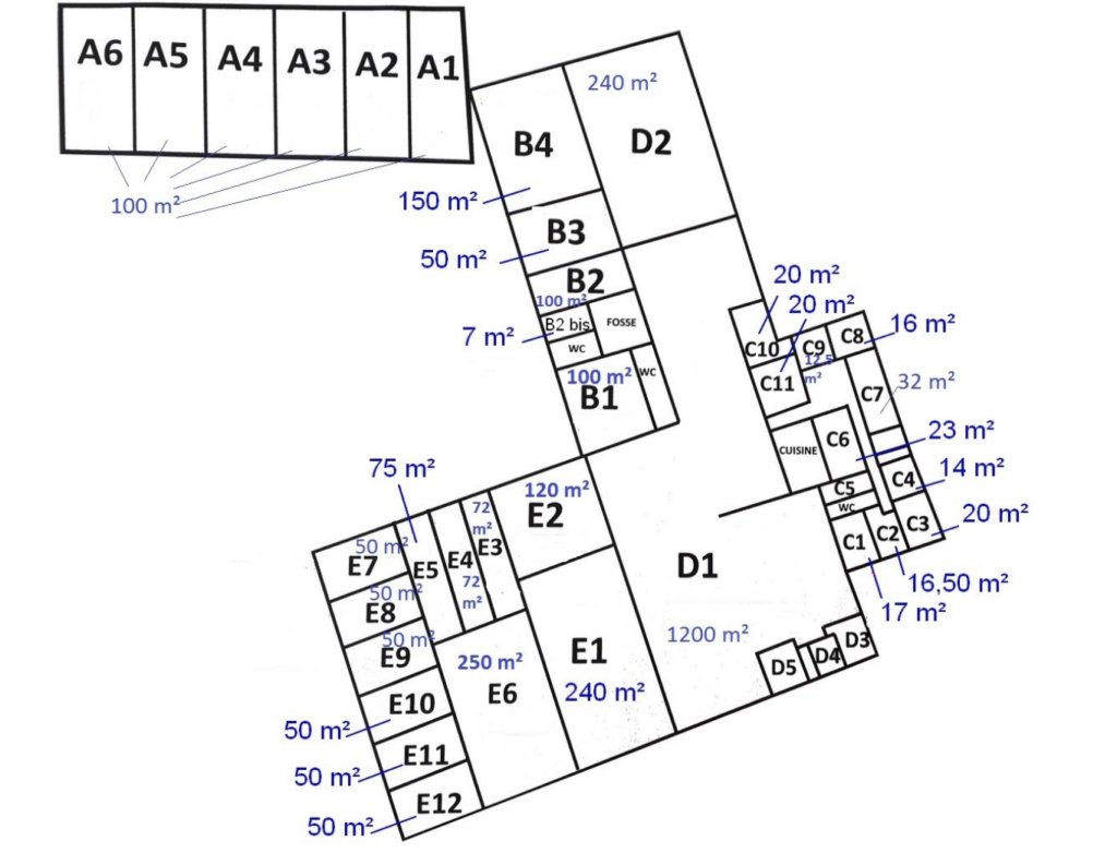 plan 3d du parc de Redessan